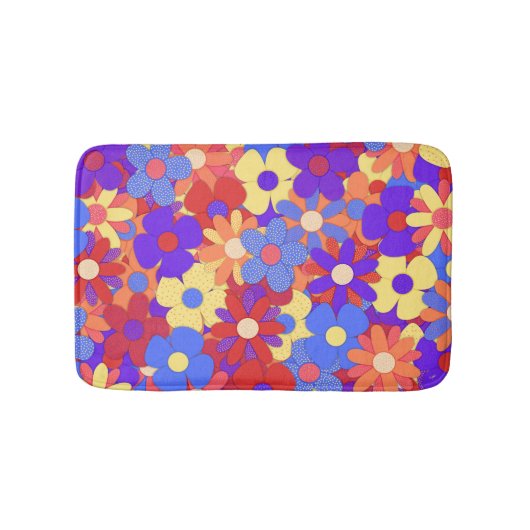 Bustling Bouquet Bath Mat (Voorkant)