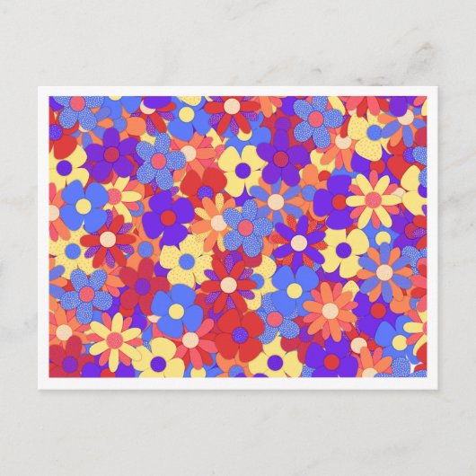 Bustling Bouquet Briefkaart (Voorkant)