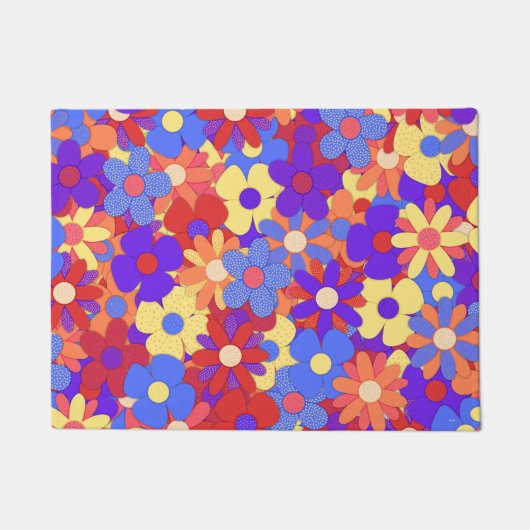 Bustling Bouquet Doormat Deurmat (Voorkant)