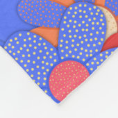 Bustling Bouquet Fleece Blanket Deken (Hoek)