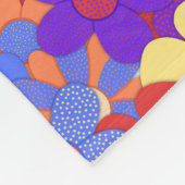 Bustling Bouquet Fleece Blanket Deken (Hoek)
