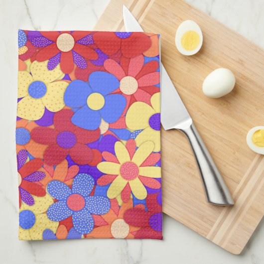 Bustling Bouquet Kitchen Towel Theedoek (Quarter Fold)