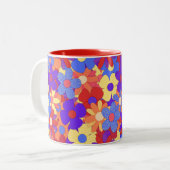 Bustling Bouquet Mok met tweetone koffie (Voorkant links)