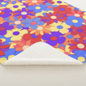 Bustling Bouquet Sherpa Blanket Deken (3/4)