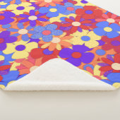 Bustling Bouquet Sherpa Blanket Deken (3/4)
