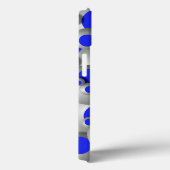 Bustling Bubbles Royal Blue Hoesje-Mate iPhone Cas Case-Mate iPhone Case (Achterkant / Rechts)