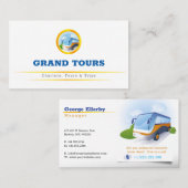 bustoerisme | Reisagent Visitekaartje (Voorkant / Achterkant)