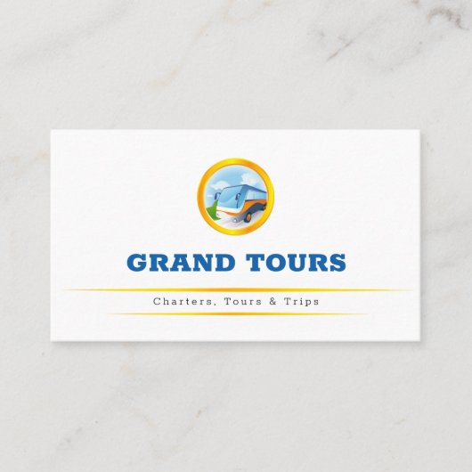 bustoerisme | Reisagent Visitekaartje (Voorkant)