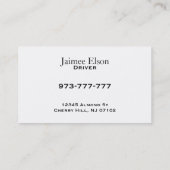 BusVisitekaartjes Visitekaartje (Achterkant)