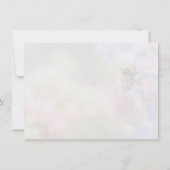 "Busy as a Little Bumble Bee" Soft Pastel Flowers (Achterkant)