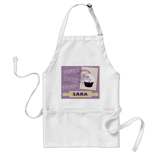 Busy Baker Apron - Sara Standaard Schort (Voorkant)