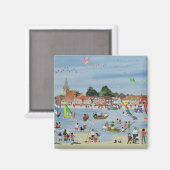 Busy Beach Magneet (Voorkant / Achterkant)