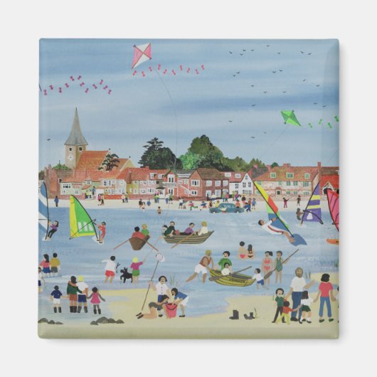 Busy Beach Magneet (Voorkant)