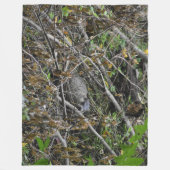 Busy Beaver Fleece Deken (Voorkant)