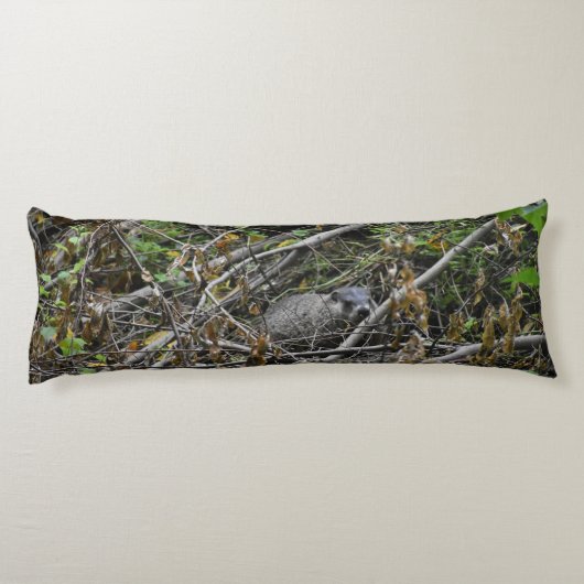 Busy Beaver Lichaamskussen (Achterkant)