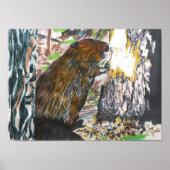 Busy Beaver Poster (Voorkant)