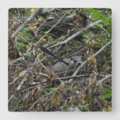 Busy Beaver Vierkante Klok (Voorkant)