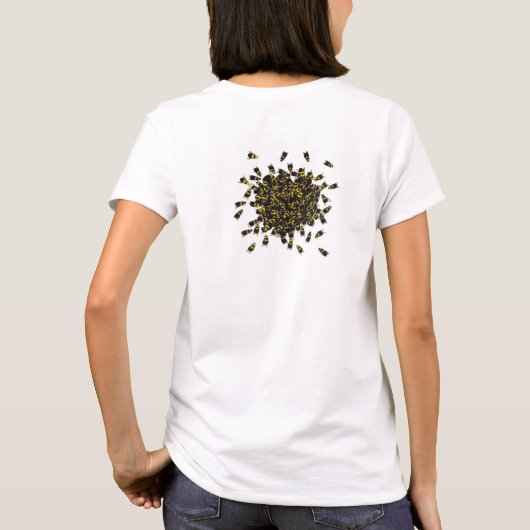 Busy Bee ~ Achterkant Tshirt (Achterkant)