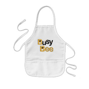 Busy Bee Art Smock Apron Kinder Schort