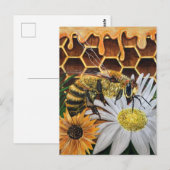 Busy Bee Briefkaart (Voorkant / Achterkant)