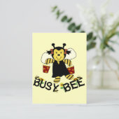 Busy Bee Briefkaart (Staand voorkant)