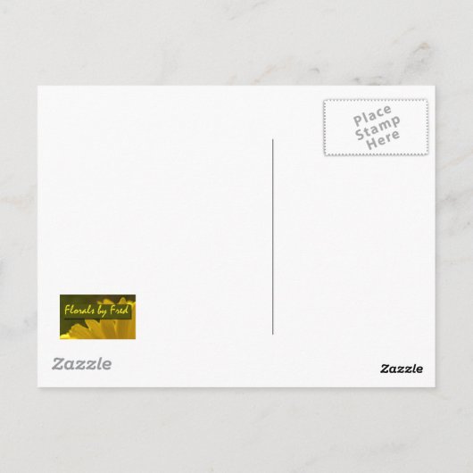 Busy Bee Briefkaart (Achterkant)