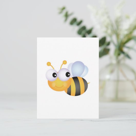 Busy Bee Briefkaart (Staand voorkant)