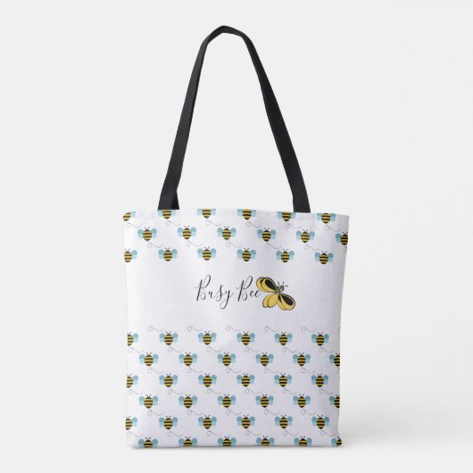 Busy Bee, Bumble Bee Schouder Tas (Achterkant)