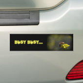 Busy Bee Bumpersticker (Op auto)