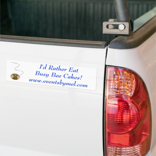 Busy Bee Bumpersticker (Op Truck)