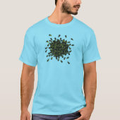 Busy Bee ~ Burnout Tshirt (Voorkant)