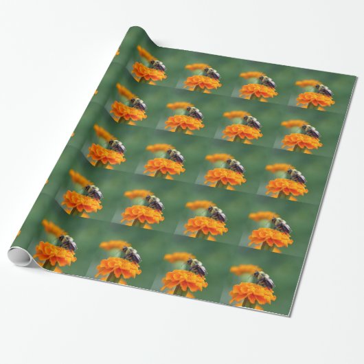 Busy Bee Cadeaupapier (Uitgerold)