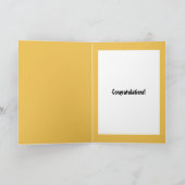 Busy Bee Hard werken gefeliciteerd Kaart (Binnen)