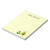 Busy Bee Honey Do List Notitieblok (Linkerzijde)