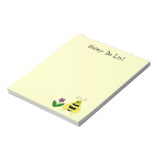 Busy Bee Honey Do List Notitieblok (Linkerzijde)