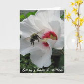Busy Bee Kaart (Gele Bloem)
