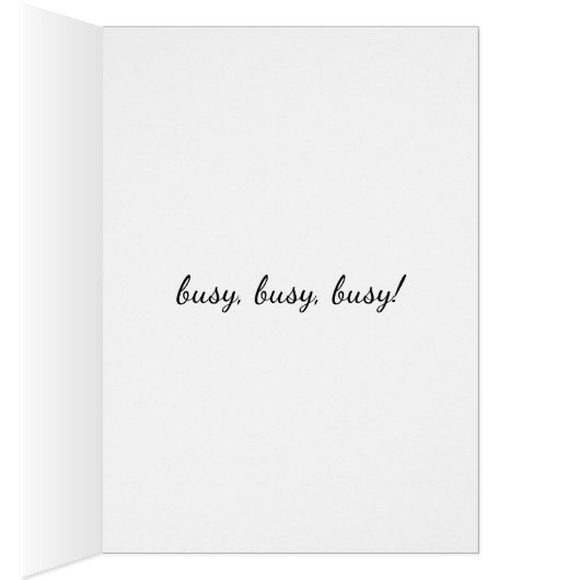 Busy Bee Kaart (Binnen (Rechts))