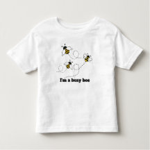Busy Bee Kinder T-shirt-Schattigee bijenkostuum