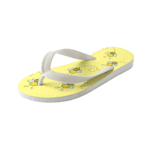 Busy Bee Kinder Teenslippers (Schuin)