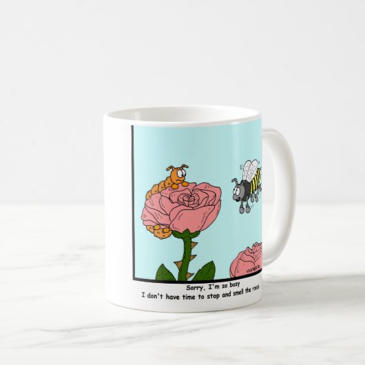 Busy Bee Koffiemok (Voorkant rechts)