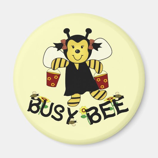 Busy Bee Magneet (Voorkant)