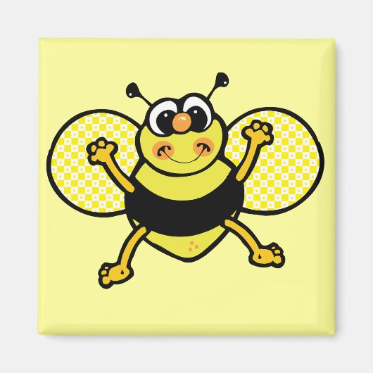 Busy Bee Magneet (Voorkant)