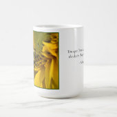 Busy Bee on a Sunflower Koffiemok (Center)