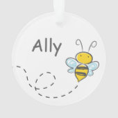 Busy Bee Ornament (achterkant)