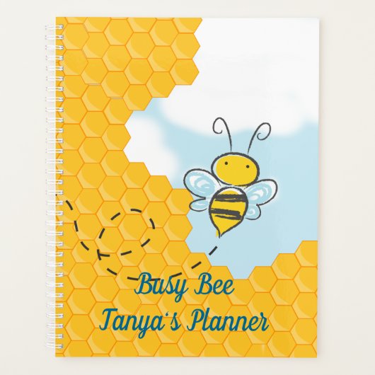 Busy Bee Personalized Planner (Voorkant)