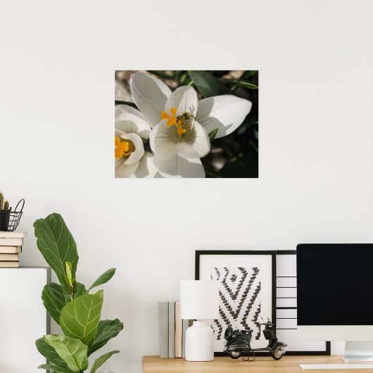 Busy bee poster (Thuiskantoor)