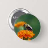 Busy Bee Ronde Button 5,7 Cm (Voorkant /achterkant)