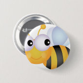 Busy Bee Ronde Button 5,7 Cm (Voorkant /achterkant)