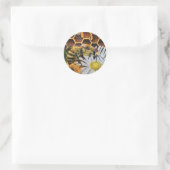 Busy Bee Ronde Sticker (Tas)