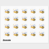 Busy Bee Ronde Sticker (Vel)